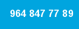 964 847 77 89
